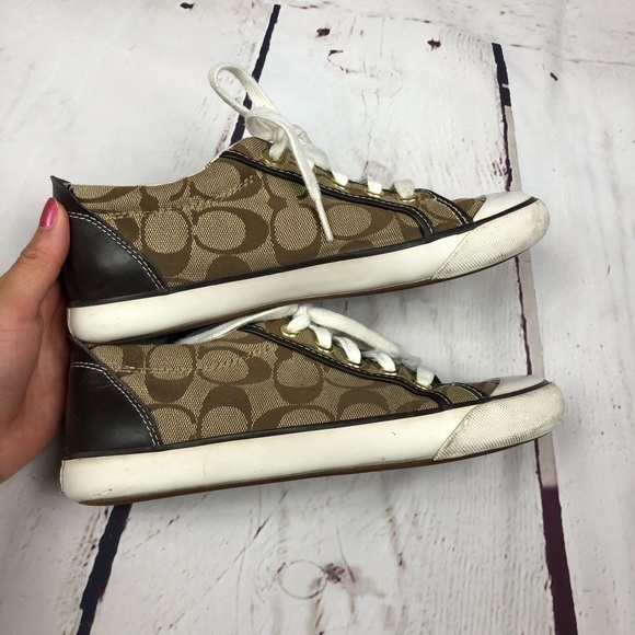 Coach Tan Sneakers - Picture 5 of 8